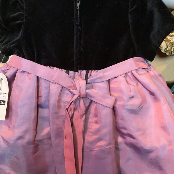 PURPLE BEAUTIFUL DRESS WITH BLOOMERS NEW B T KIDS - Picture 6 of 8